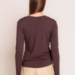 BLUSA M/L BASICA MODAL