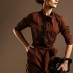 VESTIDO M/L TRICOLINE SPECIAL