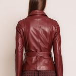 JAQUETA BIKER COURO