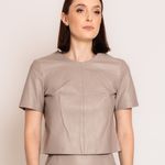 T-SHIRT COURO
