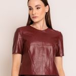 T-SHIRT COURO