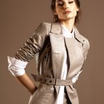 JAQUETA BIKER COURO