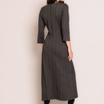 VESTIDO MIDI MALHA CHEVRON