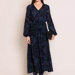 VESTIDO MIDI CHIFON ARABESCO