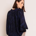 BLUSA M/L CHIFFON ARABESCO