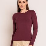 BLUSA M/L BASICA MODAL