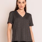 T-SHIRT MALHA CHEVRON