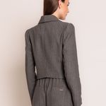 BLAZER CURTO RISCA DE GIZ