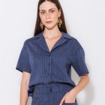 CAMISETE DENIM LISTRA