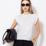 BLUSA COM BRILHO TRICOT