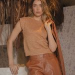 BLUSA COM BRILHO TRICOT