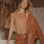 BLUSA COM BRILHO TRICOT