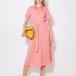 VESTIDO MIDI TRICOLINE
