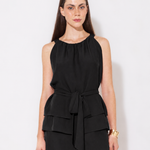 BLUSA COM CINTO MANHATTAN