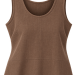BLUSA RECORTES LINHO 100%