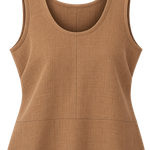 BLUSA RECORTES LINHO 100%