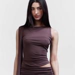 Floe top - Marrom