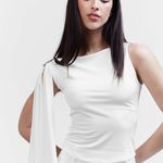 Floe top - Off White com metal prata