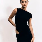 Ivy Dress - Preto com Prata