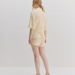Honey Knit - Amarelo e Off white 