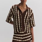 Honey Knit  - Amarelo e Marrom