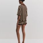 Honey Knit  - Amarelo e Marrom