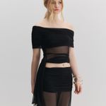 Dahlia Top - Preto