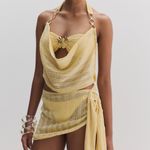 Lilia Skirt - Amarelo Manteiga 