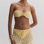 Zinnia micro shorts- Amarelo Manteiga 