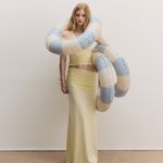 Gardênia Skirt - Amarelo Manteiga 