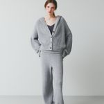 Oslo Knit pants -Cinza 