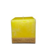 Vela De Citronela Quadrada 20x20cm.