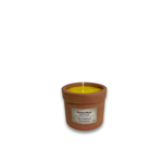 Vela De Citronela Copo De Barro 8x8cm.