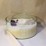 INTO THE CANDLE - Ametista e Quartzo Branco