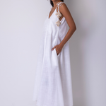 Vestido Longo Passarada Algodão Orgânico | Passarada Long Dress