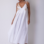 Vestido Longo Passarada Algodão Orgânico | Passarada Long Dress