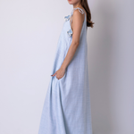 Vestido Longo Passarada Algodão Orgânico | Passarada Long Dress