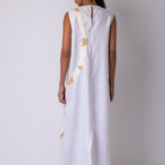 Vestido Longo Margem Linho Puro | Margem Maxi Dress