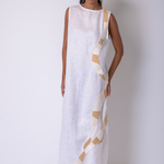 Vestido Longo Margem Linho Puro | Margem Maxi Dress