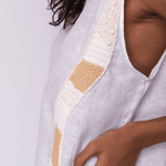 Vestido Longo Margem Linho Puro | Margem Maxi Dress