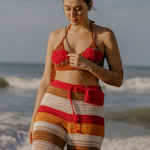 Calça Listrada Longa | Long Striped Pants
