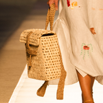 Mochila de Palha Mosaico | Mosaico Straw Backpack