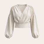 Blusa Manga Longa Gota | Gota Long-sleeved Blouse