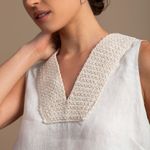 Blusa Gota Linho Puro | Gota Tshirt Pure Linen