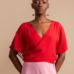 Blusa Transpasse Ventania | Ventania Wrap Blouse