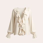 Blusa Manga Longa Aguar | Aguar Long-sleeved Blouse