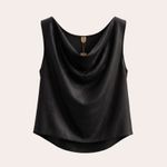 Blusa Degagê Aguar | Aguar Cowl-Neck Blouse