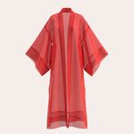 Maxi Kimono Organza de Seda |  Silk Organza Maxi Kimono