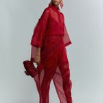Calça Cântaro Organza de Seda | Cântaro Silk Organza Trousers