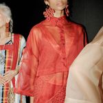 Camisa Oversized Organza de Seda | Oversized Silk Organza Shirt